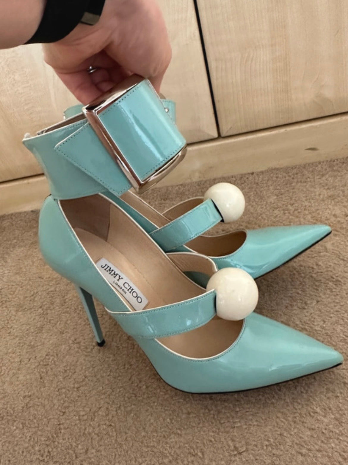 Jimmy Choo Patent Heels - 38/39