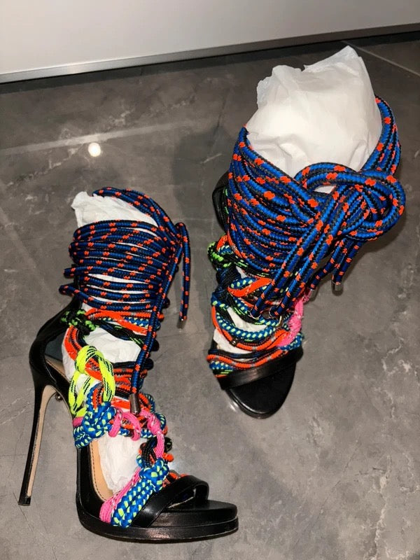 Dsquared2 Rope Heels Brand New - 36