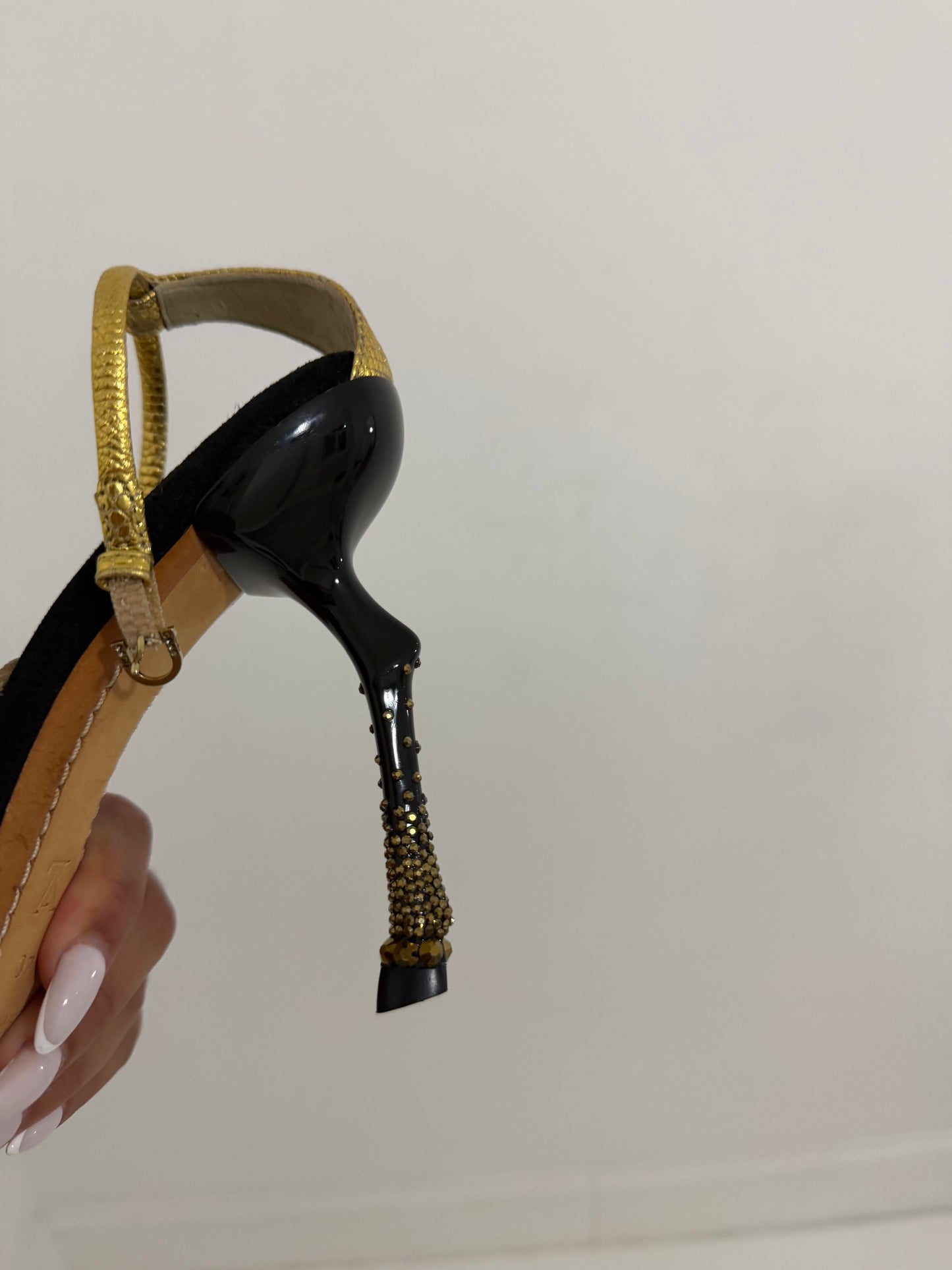 Louis Vuitton by Marc Jacobs Horse Leg Embellished Heel Brand New - 40