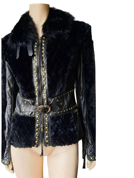 Roberto Cavalli Fur Jacket - S/M