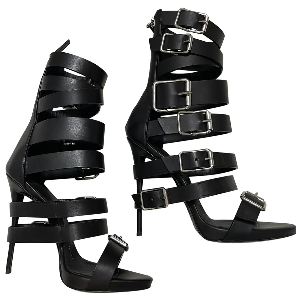 Giuseppe Zanotti Cuff Gladiator Heels - 38