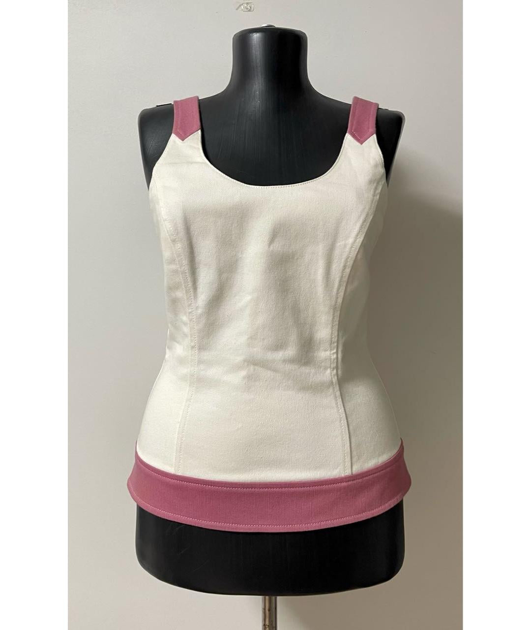 Chanel Logo Button Corset - S/M