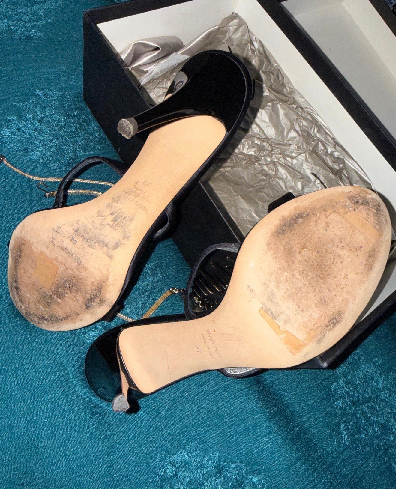 Giuseppe Zanotti Fishbone Heels - 37