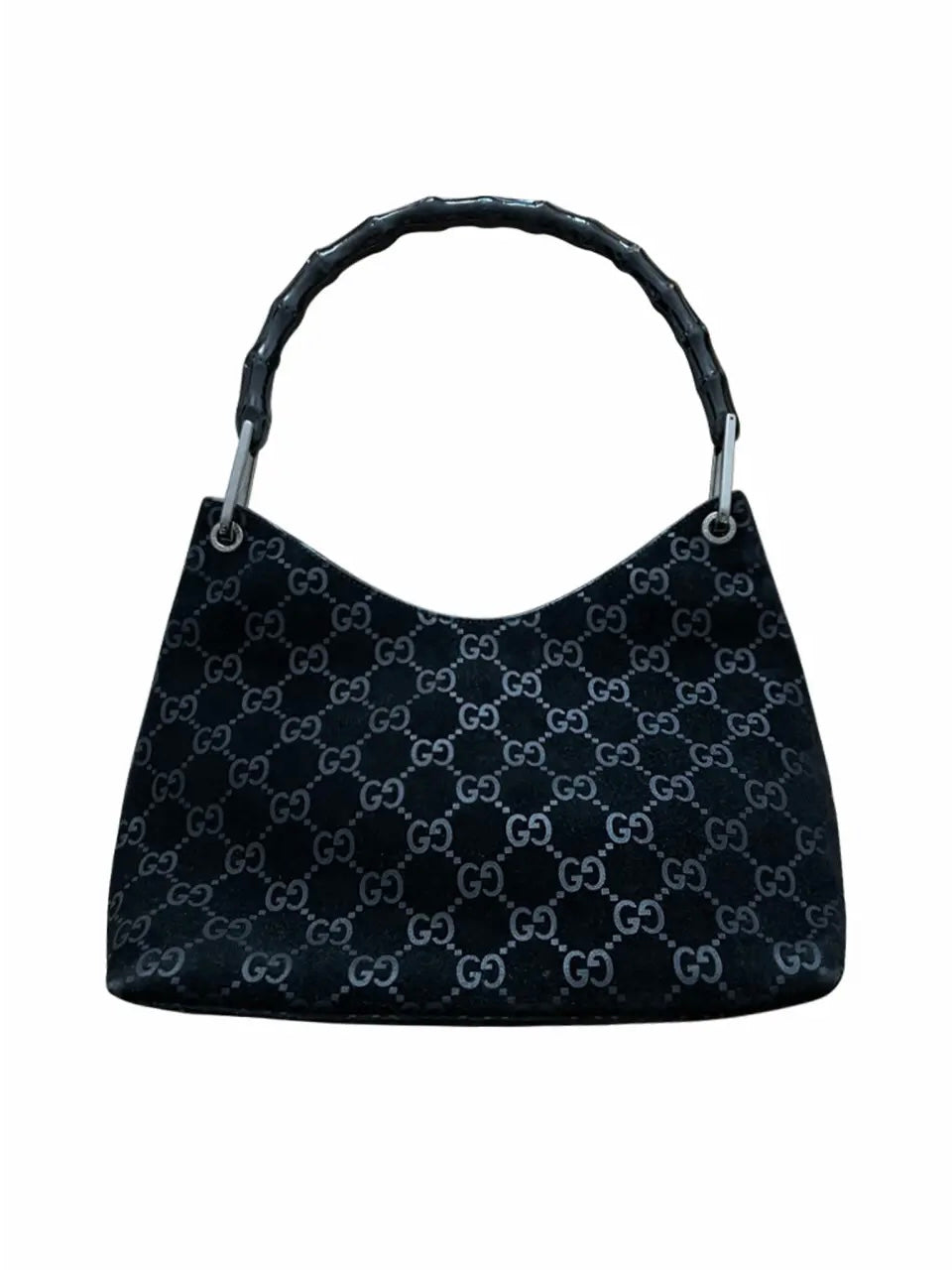 Gucci by Tom Ford Velvet Bamboo Shopper Bag