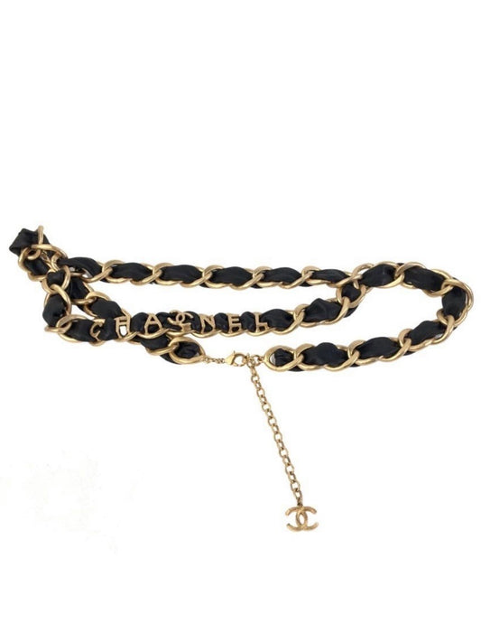 Chanel 2020 Lambskin Chain Belt