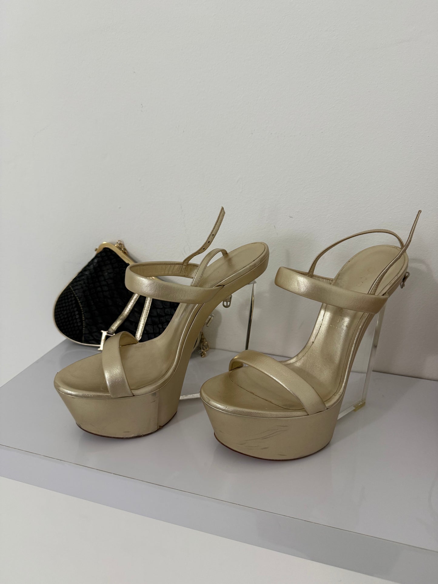 Casadei Perspex Wedges - 39