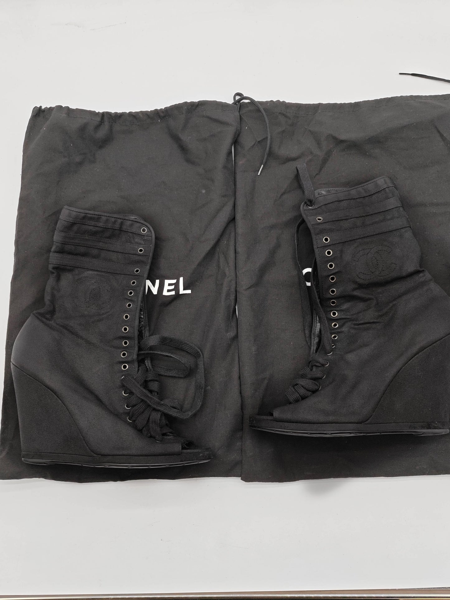 Chanel Cruise Boots All Black - 41