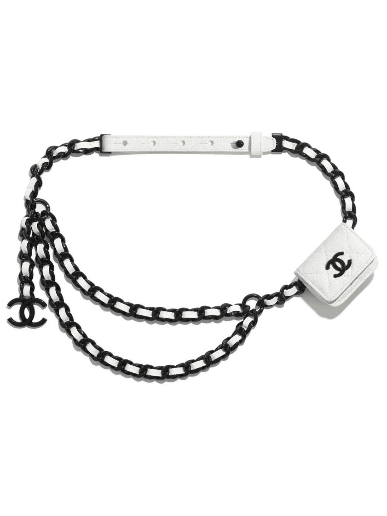 Chanel Lambskin Chain Belt with Bag