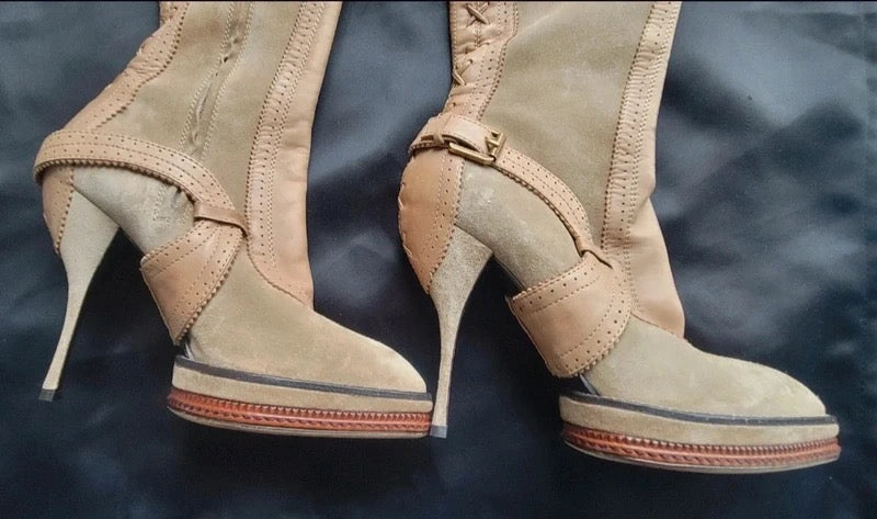 Dior by Galliano Runway Boots Brand New  - 41