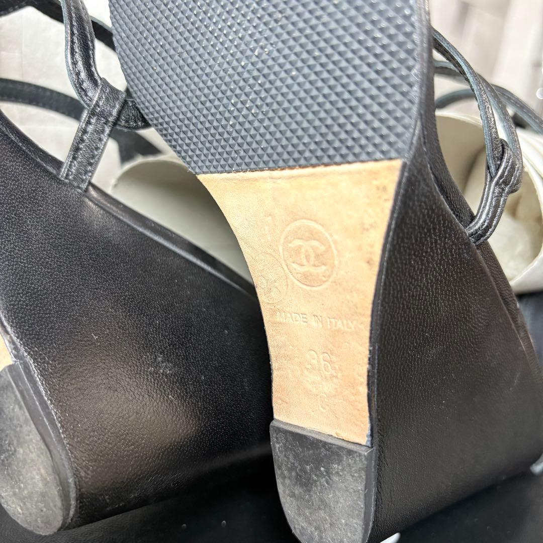Chanel Gladiator Wedge Knee High sandals - 36