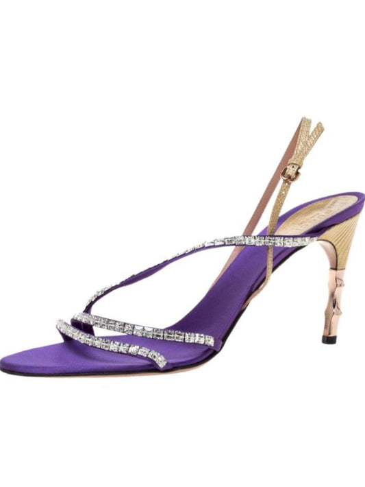 Gucci by Tom Ford Bamboo Croc Heels - 38