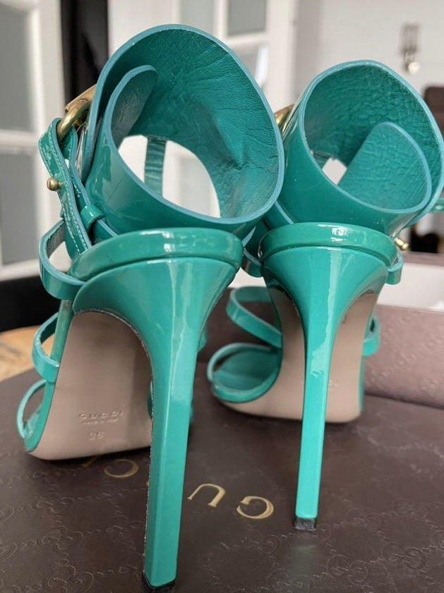 Gucci Cage Ursula Heels - 36