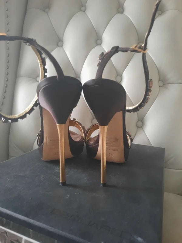 Dsquared2 Embellished Heels - 38/38.5