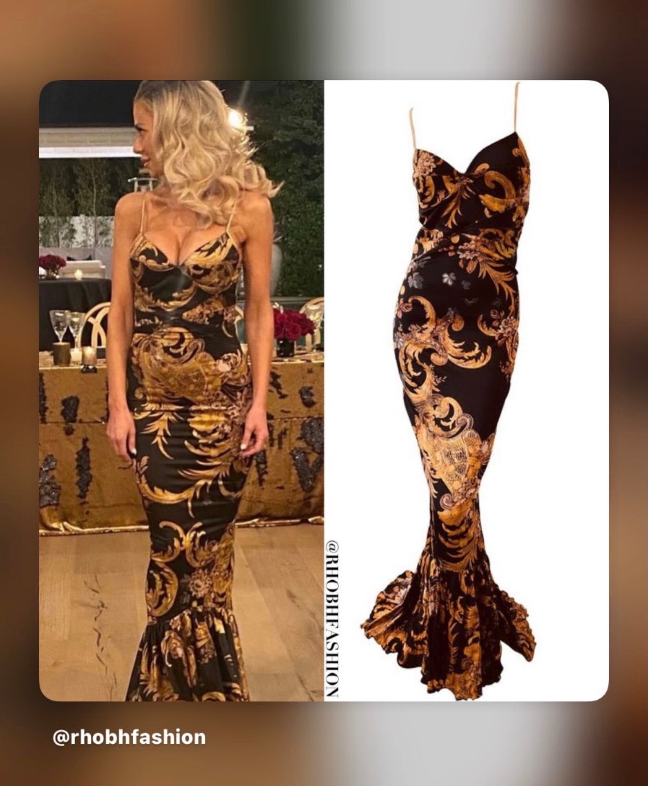 Cavalli Baroque Silk Dress Brand New - M