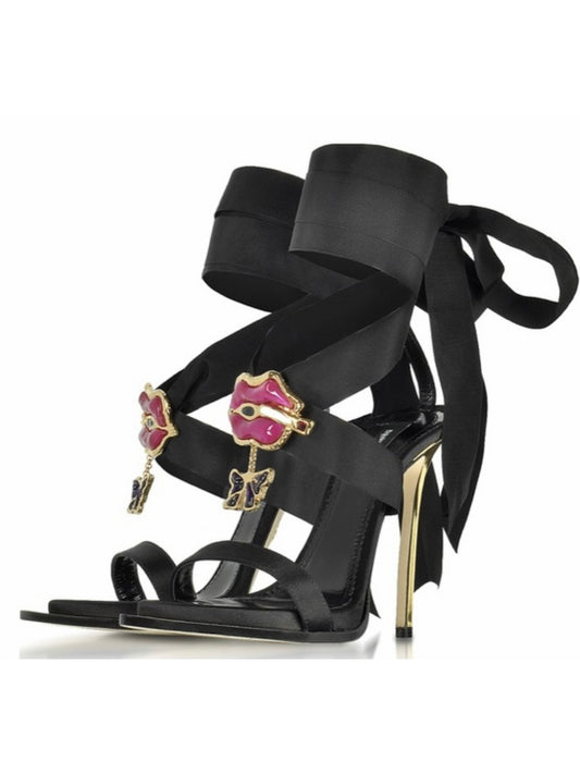 Dsquared2 Treasure Ribbon Heels - 36