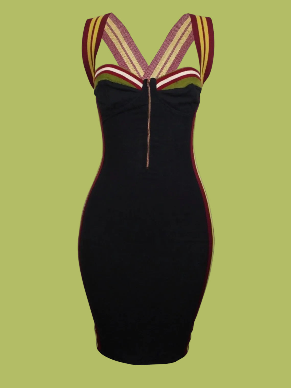 Jean Paul Gaultier Colour block Dress - S