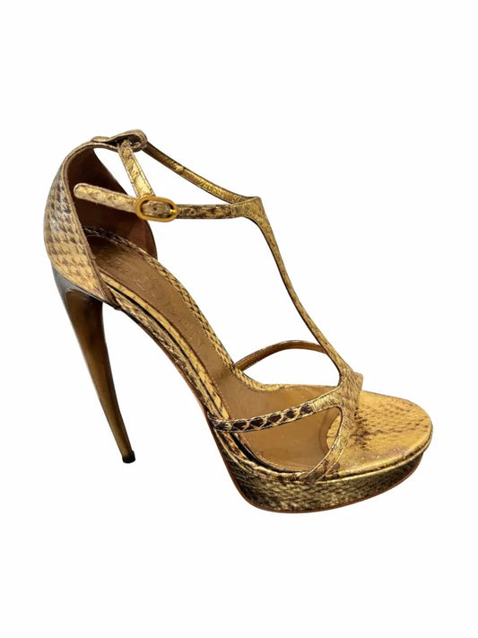 Alexander Mcqueen Python Heels - 37