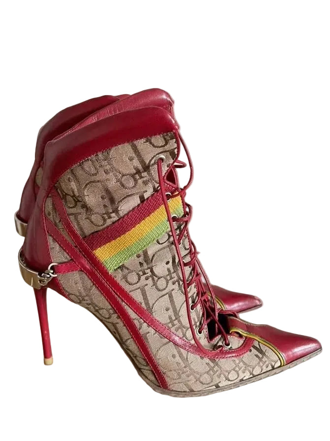 Dior Galliano Rasta Boots - 40