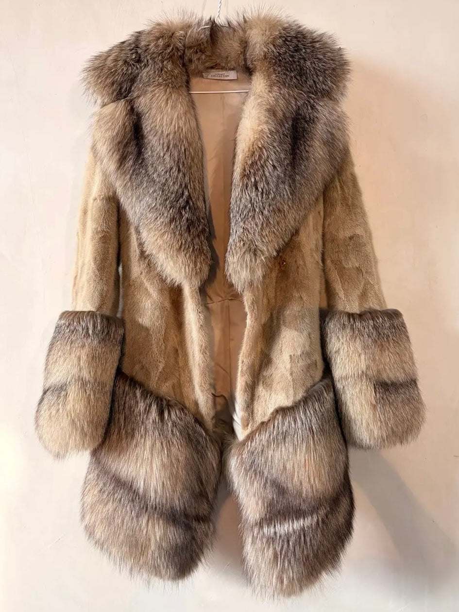 Versace Fur Jacket - S