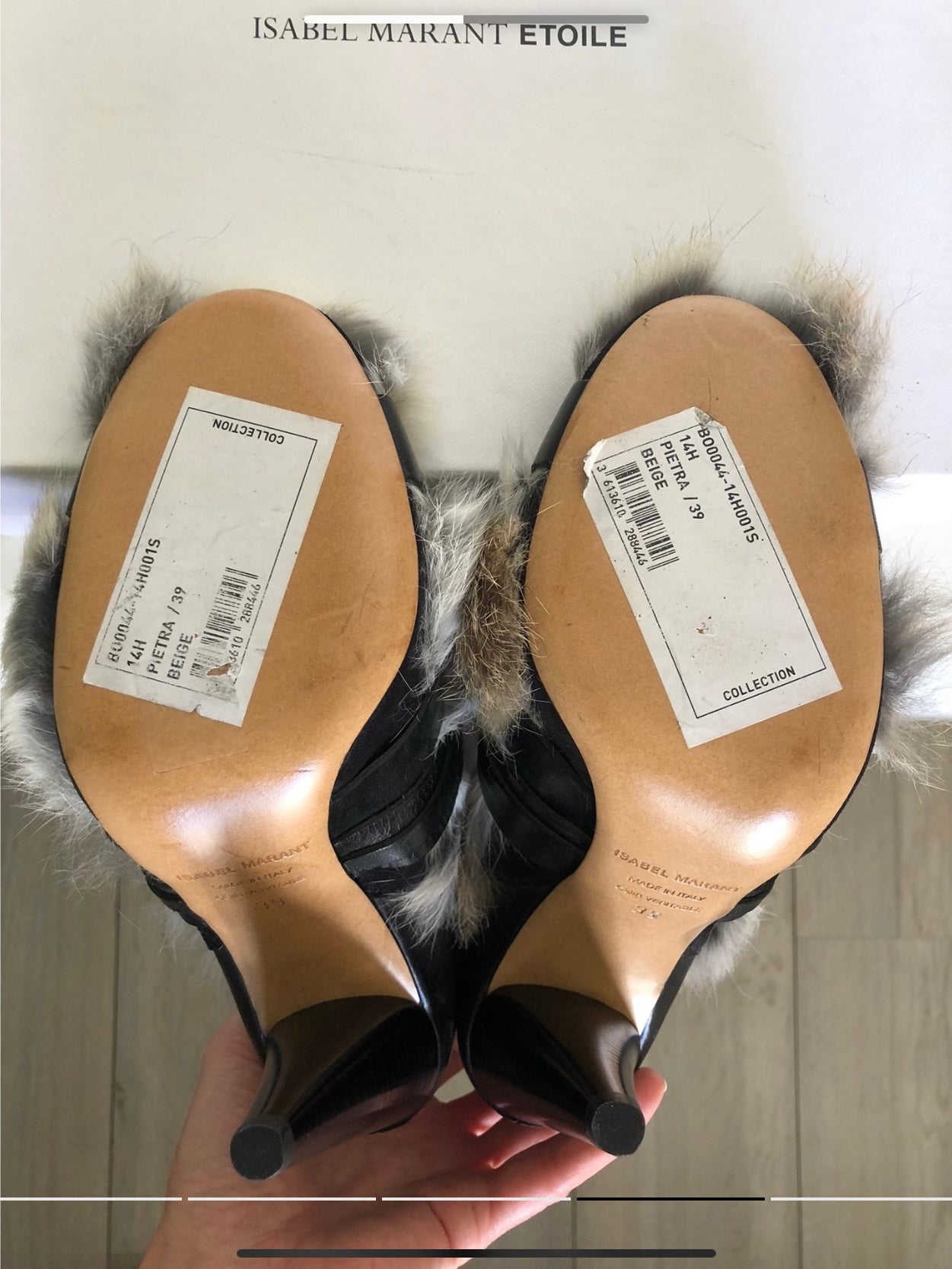 Isabel Marant Pietra Fur Boots Brand New - 39