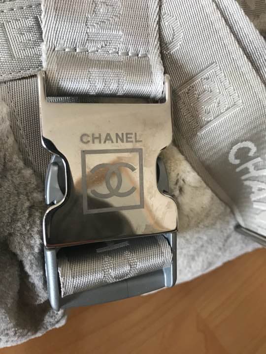Chanel Sport Rabbit Fur Bowling Bag