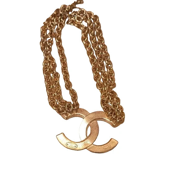 Chanel Oversized CC Diamanté Choker Necklace
