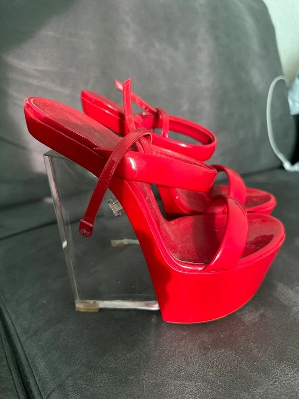 Casadei Perspex Wedges - 36