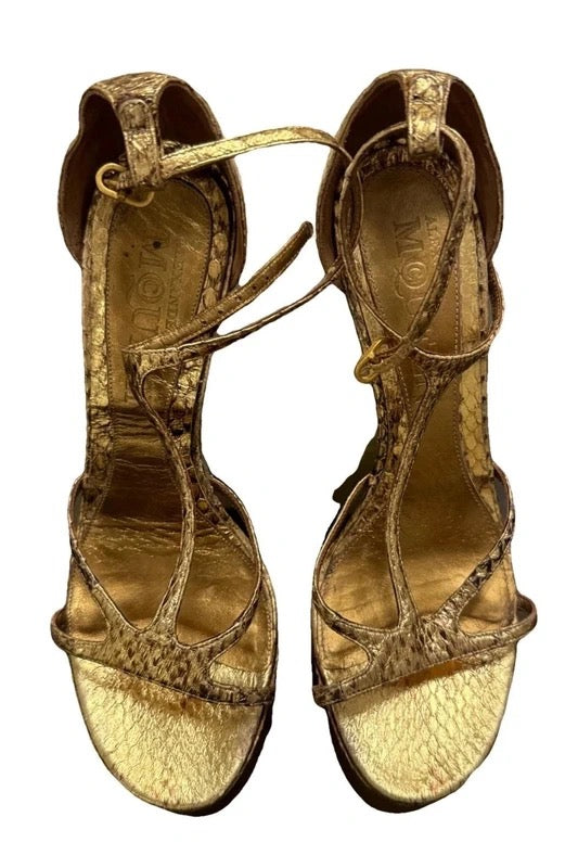 Alexander Mcqueen Python Heels - 38