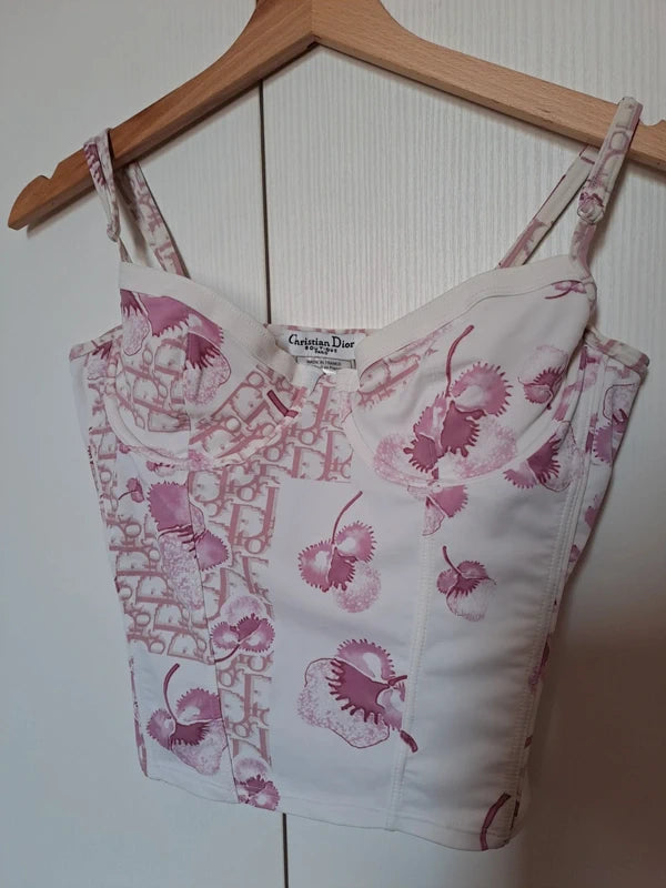 Dior Cherry Blossom Corset - S