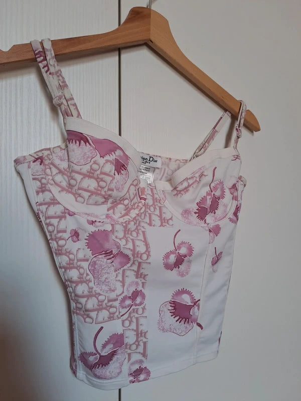 Dior Cherry Blossom Corset - S