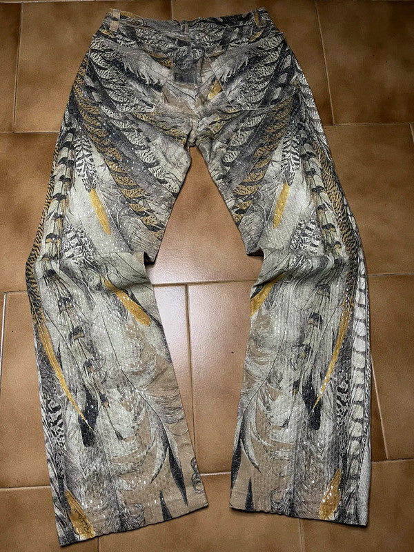 Cavalli Feather Jeans - XS