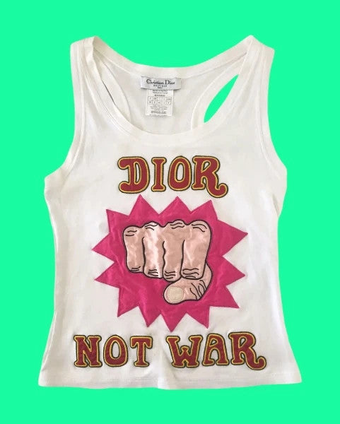 Dior Not War Tank Top