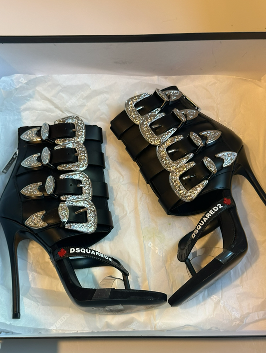 Dsquared2 Gothika Buckle Heel